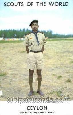 Scouts Of The World, Ceylon Scout Scouting Unused 