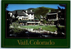 Postcard - Gore Creek in the Rocky Mountains - Vail, Colorado