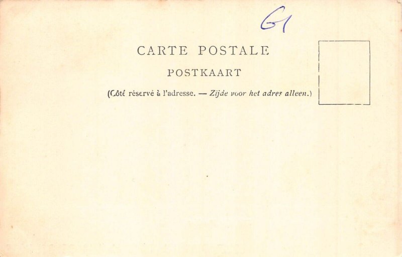 Belgium Spa Lac Warfaaz Lake vintage postcard