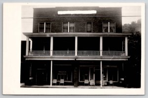 Madison West Virginia RPPC Hotel Madison Old Martin Hotel c1940/50 Postcard C21