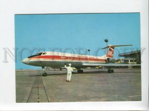 3091970 Czechia Praha airport TU-134A Aircraft Old PC