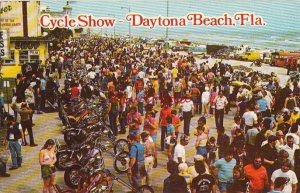 Postcard Motorcycle Show Cycle Show Daytona Beach FL