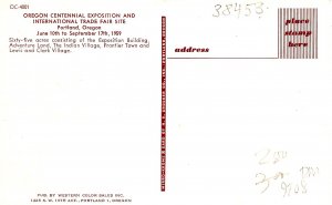 OR - Portland. 1959 Oregon Centennial Exposition & Trade Fair