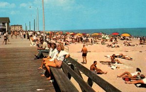 Delaware Rehoboth Beach Greetings Showing Boardwalk