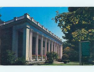 Unused 1950's MUNICIPAL BUILDING & LIBRARY Cooperstown New York NY Q8674
