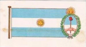 Brooke Bond Tea Trade Card Flags &  Emblems No 42 Argentina