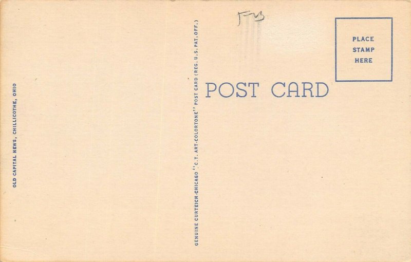 LPO38 Large Letters Chillicothe Ohio Postcard 
