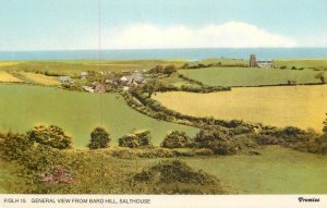 UK England Salthouse Bard Hill view coast church