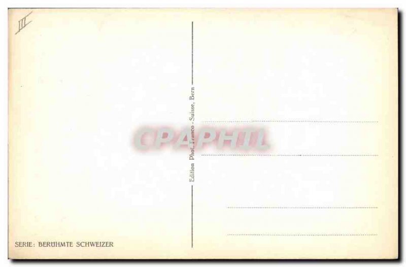 Old Postcard Albert Bitzius