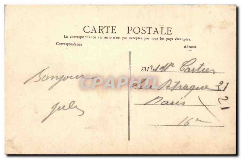 Montlhery Postcard Old Tower