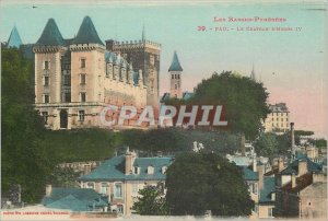 Old Postcard Les Basses Pyrenees Pau Chateau of Henri IV