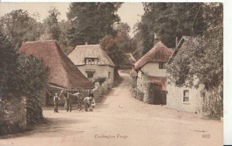 Devon Postcard - Cockington Forge - Ref 6779A