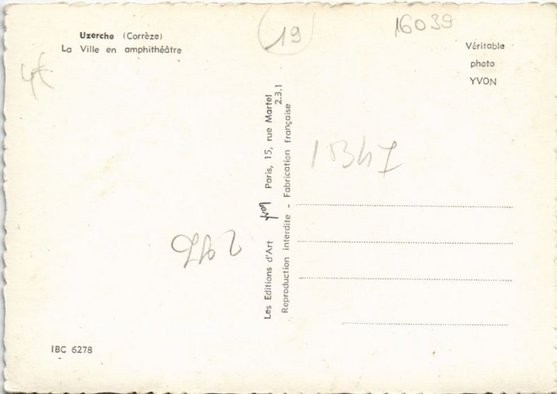 CPM Uzerche La Ville (16039)