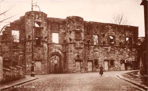 STIRLING SCOTLAND UK MARS WORK WARK PHOTO POSTCARD 1910s COPYRIGHT LL