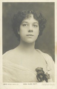 English dramatic contralto and opera singer Miss Clara Butt real photo postcard