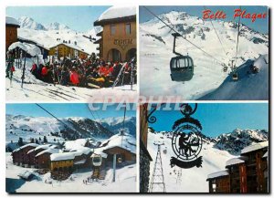 Postcard Modern Massif de la Grande Plagne Savoie Belle Plagne alt 2050 m