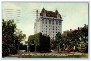 1929 Fort Garry Canadian National Railways Hotel Winnipeg Canada Postcard