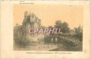 Old Postcard In Normandy Chateau de Dampierre Calvados XVI and XVII century