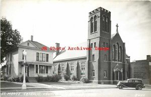 IA, Shenandoah, Iowa, RPPC, Saint Mary's Catholic Church, LL Cook Photo No B452