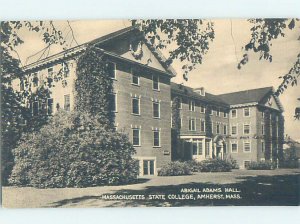 Pre-Chrome COLLEGE SCENE Amherst Massachusetts MA AG8058