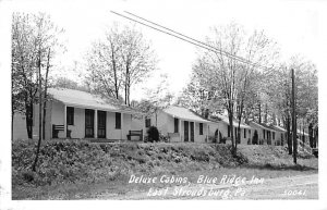 Deluxe Cabins, Blue Ridge Inn real photo - Stroudsburg, Pennsylvania PA  