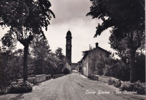 Corno Giovine Lombardy Italy Real Photo Postcard