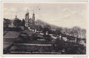 Kappele Zu Wurzburg, Wallfahrtskirche Mit Stationsweg, Bavaria, Germany, PU-1941