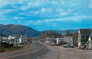 1950s Drummond Montana Street Scene Lauretta autos Postcard 25-11144