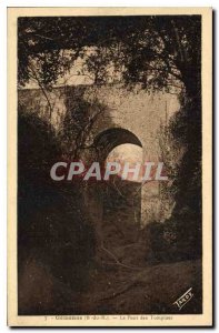 Postcard Old Gemenos B R The Bridge of Tompines