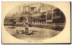 Old Postcard Roma Pollice Verso Gladiator