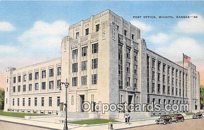 Post Office Wichita, KS, USA Unused 