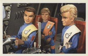 Virgil Gordon & Alan Tracy Thunderbirds Alligators TV Show Postcard