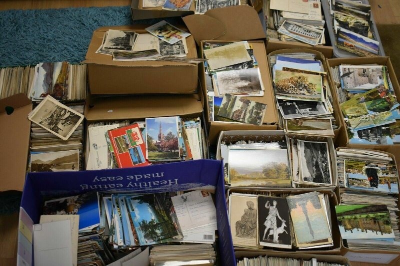 Bulk Postcards, UK, Foreign & Subject Modern Used & Unused , Arts & Crafts