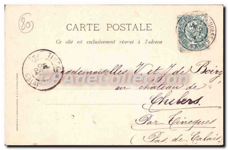 Old Postcard Albert The Pulpit Notre Dame De Brebieres