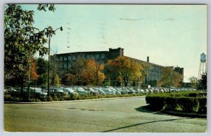 Dominion Textile Co., Drummondville Quebec Canada, Vintage 1971 Chrome Postcard