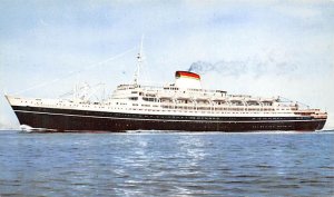 CristOforo Colombo Italian Line Ship 