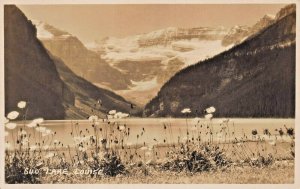 LAKE LOUISE~BANFF ALBERTA CANADA~BYRON HARMON PHOTO POSTCARD