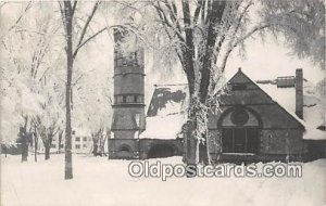 Rollins Chapel, Hanover New Hampshire, USA Real Photo 1908 