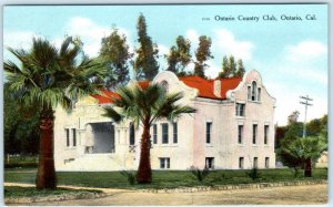 ONTARIO COUNTRY CLUB, California CA ~ San Bernardino County  ca 1910s Postcard