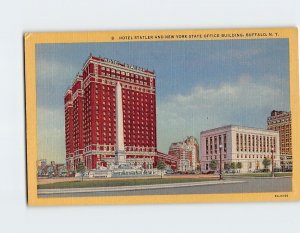 M-121373 Hotel Statler And New York State Office Building Buffalo New York