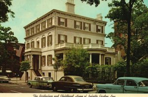 Postcard The Birthplace & Childhood Home Of Juliette Gordon Low Savannah Georgia