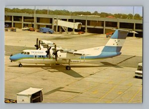 Postcard ANHSA Honduras Airlines De Havilland Dash 7 at New Orleans BD1