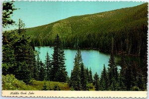 Postcard - Middle Fork Lake - New Mexico