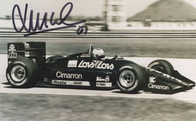 Luis Perez Motor Racing Grand Prix Hand Signed 7x5 Photo