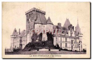 Old Postcard Chateau La Rochefoucauld