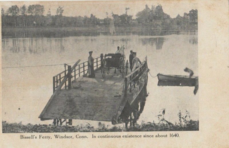 WINDSOR , Connecticut, 1901-07 ; Bissell's Ferry