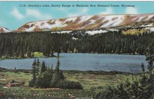 Wyoming Brooklyn Lake Snowy Range In Medicine Bow National Forest