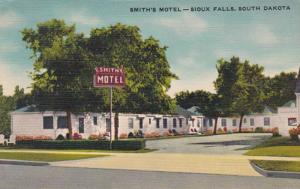 South Dakota Sioux Falls Smith's Motel 1957