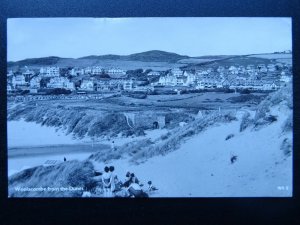 Devon WOOLACOMBE From The Dunes c1961 RP Postcard by J. Woolverton