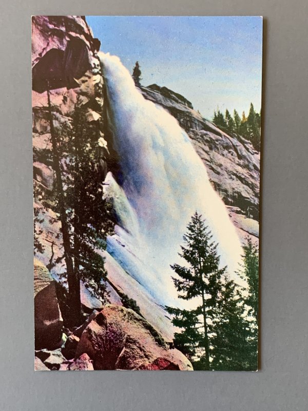 Nevada Falls Yosemite CA Chrome Postcard A1169085607